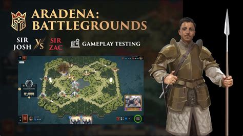 Sir Josh Is Surrounded Aradena Battlegrounds Prototype Gameplay