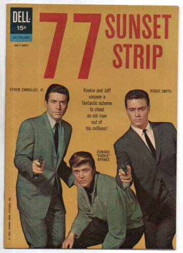 77 sunset strip ed kookie byrnes cover 1962 ebay