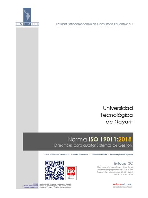 9 Norma Iso 19001 2018 Pdf Auditoría Planificación