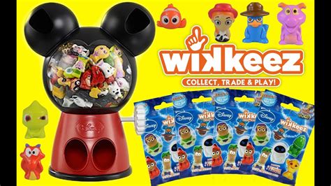 Disney Wikkeez Twist N Play Mickey Mouse Head Collection Youtube