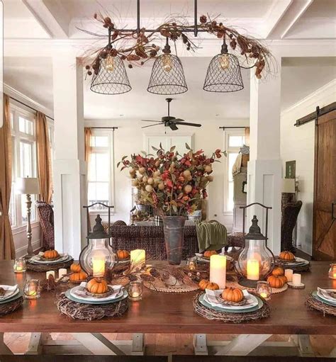 30 absolutely amazing fall table decor ideas for entertaining fall table thanksgiving table