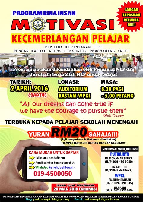Awards to companies and organizations that have conducted volunteer activities to contribute to enriching people's lives in malaysia. PROGRAM MOTIVASI KECEMERLANGAN PELAJAR (2 APRIL 2016 ...