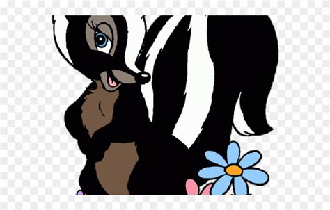 Skunk Clipart Back Clip Art Png Download 1750997 Pinclipart