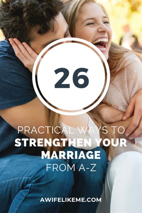 26 Practical Ways To Strengthen Your Marriage From A Z Karen Friday A Wife Like Me