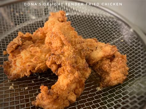 Pepper, mixing until salt has dissolved. Tender Buttermilk Fried Chicken | Dona's Delight