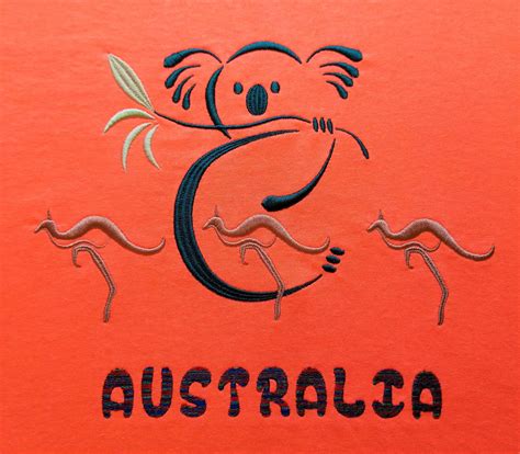 Machine Embroidery Designs Australia Mahines
