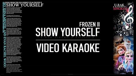 Show Yourself Frozen 2 Karaoke ♫ Youtube