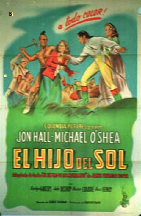 Hijo Del Sol El Movie Poster Last Of The Redmen Movie Poster
