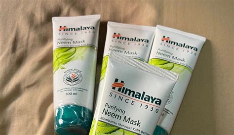 Review Himalaya Purifying Neem Mask Atasi Jerawat Dirham