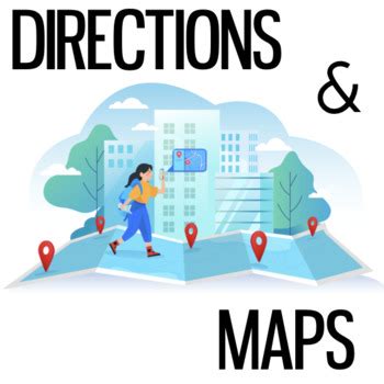 maps giving directions  addvances teachers pay teachers