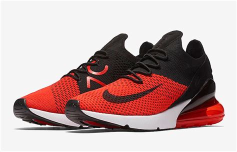 Nike Air Max 270 Flyknit Red Black Ao1023 601 Where To Buy Fastsole