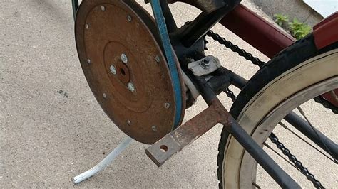 Vintage Homemade Motorized Bicycle Youtube