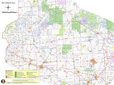 Mille Lacs Treaty And Relevant Events Time Line Pre European America Perm