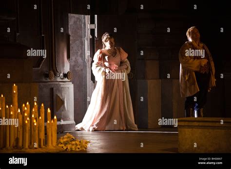 Welsh National Opera Production Of Tosca By Puccini Tosca Elisabete Matos Soprano And
