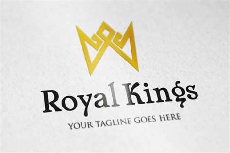Royal Kings Logo Illustrator Templates Creative Market