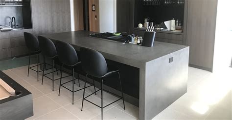 The costs can be minimal, and a professional painter or installer in not needed. Concrete Countertops - Pros, Cons, DIY & Care - The ...