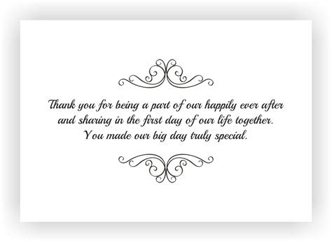 Image Result For Wedding Thank You Message Wedding Thank You Messages Wedding Thank You Cards