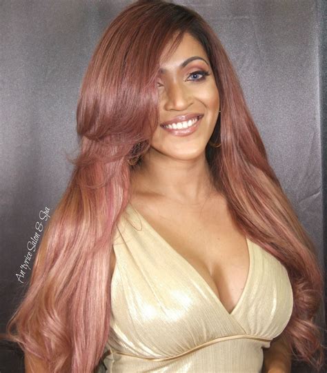 Pin By An Tyrice Salon On Get Jealous Hair Rose Gold Long Layered Long Hair Styles Hair