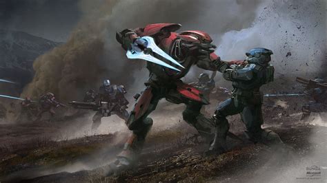 Gears Of Halo Master Chief Forever Halo Concept Art By Various