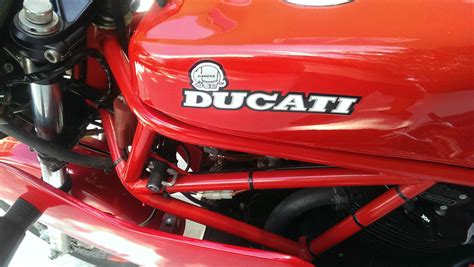 20160606 1986 Ducati 750 F1 Tank Detail Rare Sportbikesforsale