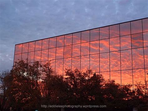Eddie Lee Photography Sunset Photography Glass Building Glass