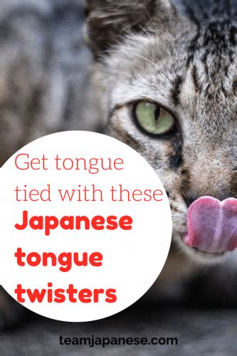 Get Tongue Tied With These Top Japanese Tongue Twisters ...