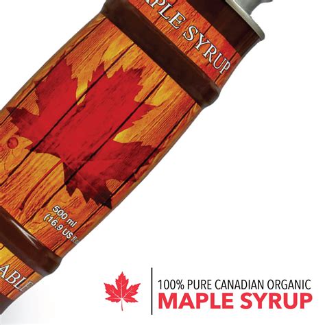 Maple grove farms sugar free maple flavor syrup. Pure, Organic Canadian Maple Syrup (2 X 500ml Bottles ...