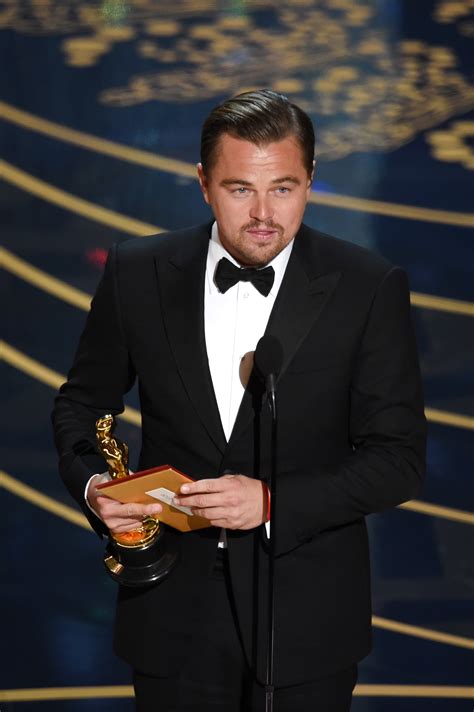 Leonardo Dicaprio Wins Best Actor Oscar