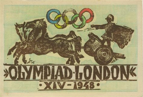 Why don't you let us know. Logo de los juegos olimpicos en londres de 1948.