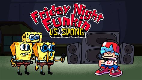 Friday Night Funkin Vs Spong Mid Effort Meme Week Youtube