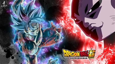 And dragon ball super (2015); Goku vs Jiren HD Wallpaper | Background Image | 2366x1330 | ID:1010979 - Wallpaper Abyss