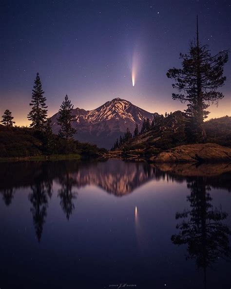 Comet Neowisemt Shasta California Photo By Jasman Mander