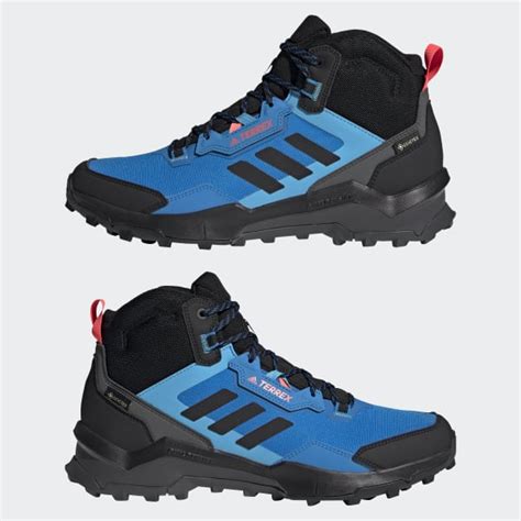 Adidas Terrex Ax4 Mid Gore Tex Hiking Shoes Blue Adidas Deutschland