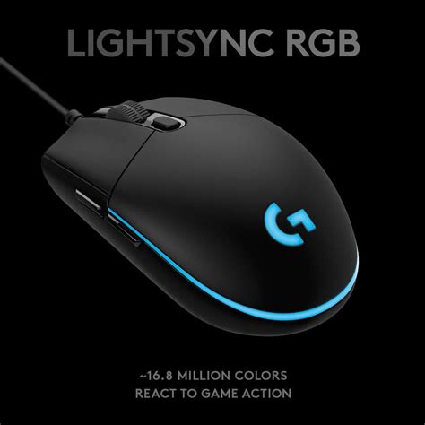 Mua Logitech G Pro Hero Wired Gaming Mouse 12000 Dpi Rgb Lightning