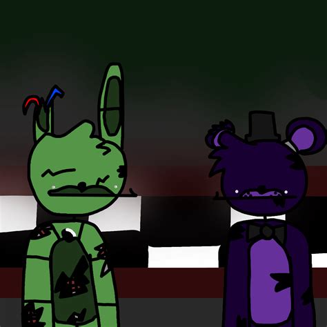 Some Fnaf Characters I Made Based Of An Animation I Saw I Dont