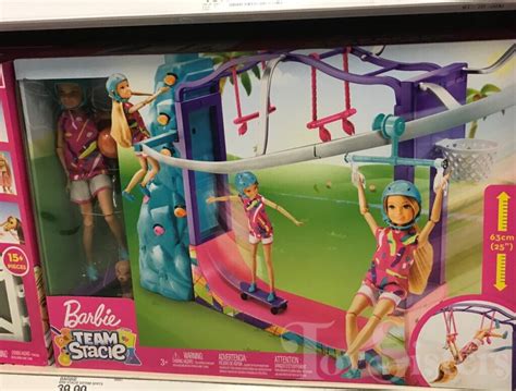 2018 2019 barbie team stacie extreme sports playset and doll gbk61 toy sisters