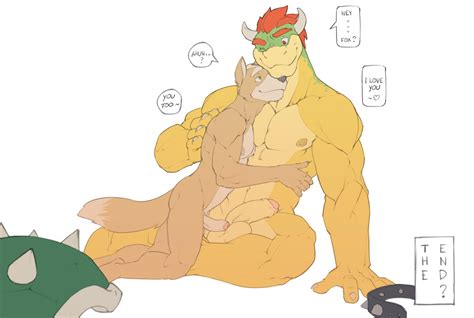 Rule 34 Anthro Bowser Color Fox Fox Mccloud Fur Furry Furry Only Gay Green Shell Interspecies