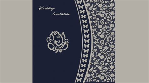 How To Design A Wedding Invitation Card Front Page In