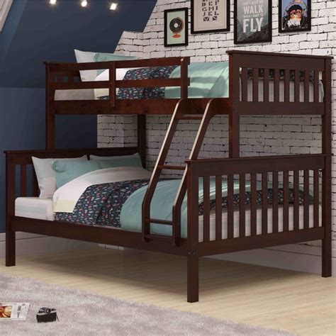 Shop Donco Kids Mission Twin Full Bunk Bed On Sale Free Shipping