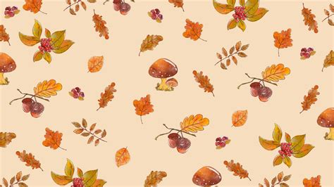 Fall Pattern Wallpapers Wallpaper Cave