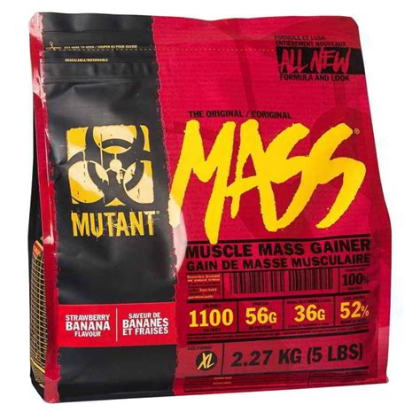 Mutant Mass 2270 гр 5 Lb Mutant Гейнеры Спортивное питание в интернет магазине Pittop
