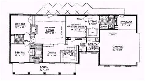 1800 Sq Ft Ranch Floor Plans