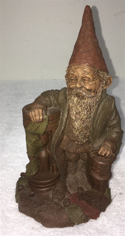 Father Time Gnome By Tom Clark With Coa