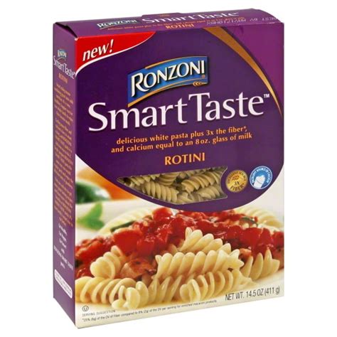 RonzoniÂ Smart TasteÂ Rotini Pasta 12 Oz Box
