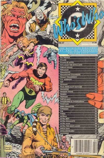 who s who the definitive directory of the dc universe vol 1 24 dc database fandom