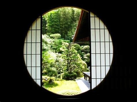 Japanese Round Window Tofukuji Temple Kyoto Japanese Door Japanese