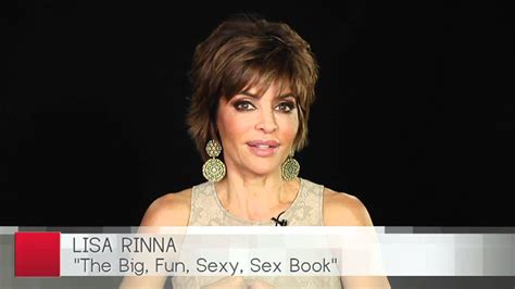 Lisa Rinna S Big Fun Sexy Sex Book Youtube