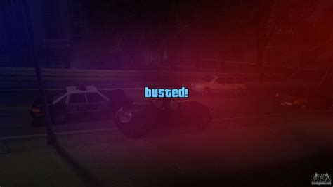 Improved Wasted Busted Overlay For Gta 3 Definitive Edition