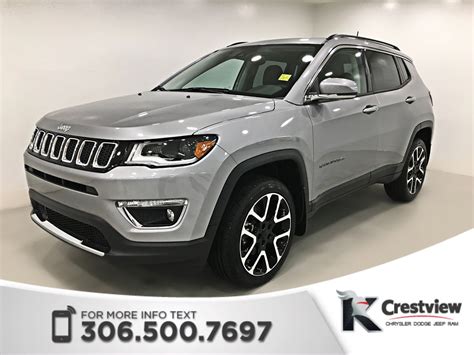 New 2018 Jeep Compass Limited 4x4 Sunroof Navigation Sport Utility