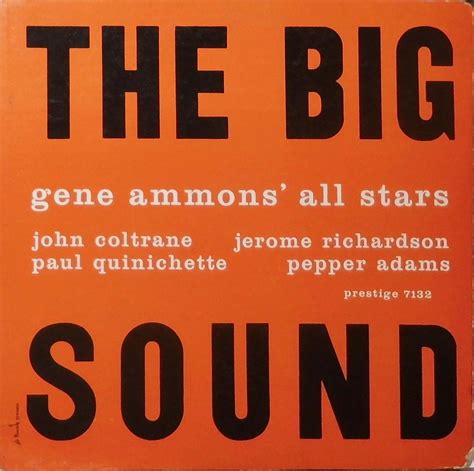 Star Sessions Ss Gene Ammons All Stars Prestige 7060